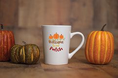 Welcome to our Patch SVG - Fall SVG Cut File - DXF EPS PNG Product Image 5