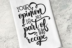 Kitchen Quotes Svg Designs Bundle SVG, EPS, DXF, PNG Product Image 3