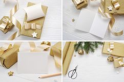 Christmas background mockup with smart object Product Image 2