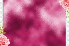 42 Pink Peacock Luxury Metallic Foil Texture Papers Product Image 3
