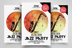 Jazz Music Party Flyer Product Image 1