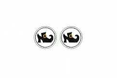 Halloween ITH Green Set of 4 Embroidery Designs Product Image 6