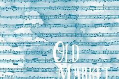 Colorful Sheet Music Digital Papers Product Image 2