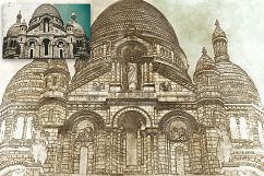 Architecture Sketch Photoshop PSD Action Template Product Image 5