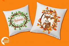 Woodland Critters clipart, graphics and illustrations AMB-1178 Product Image 6