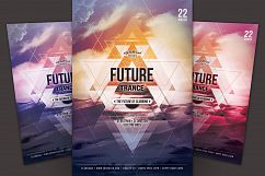 Future Trance Flyer Product Image 1