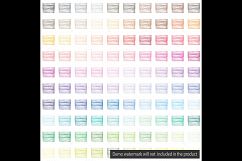 100 Watercolor Wooden Board Clip Arts, Wooden Shabby Chic Product Image 5