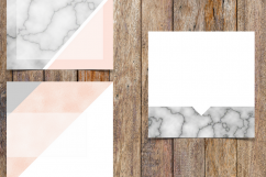 Marble and Rose Gold Foil Instagram Template Pack Product Image 4