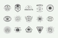 Football and Rugby Emblems Bundle Product Image 10