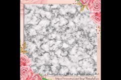 16 Silver Glitter Marble Texture Digital Papers Product Image 6