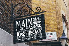 Main Street Apothecary | SVG | PNG | Vintage Farmhouse Product Image 4