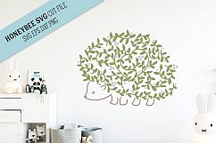Hedgehog SVG Cut file Product Image 1