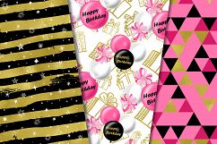 Birthday digital paper Product Image 2