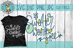 It&#039;s Sweater Weather Y&#039;all Hand lettered - SVG Cut File Product Image 1