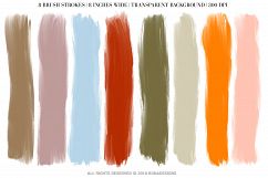 Halloween Brush Strokes,Autumn Brush Product Image 2