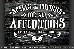 Spells and Potions for all Afflictions Svg File - 4029 Product Image 2