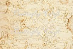 Music notes scrapbook paper, vintage music digital paper, digital notes paper, vintage notes digital paper,vintage notes backround paper Product Image 6