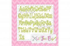 EXCLUSIVE Amorette Font SVG &amp; DXF Cut File Product Image 2