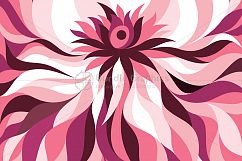 Lotus Flower Abstract Monotone Background Product Image 2