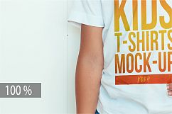 Kids T-Shirt Mock-Up Vol. 4 Product Image 6