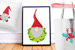 Holiday Gnomes graphics and illustrations Product Image 5