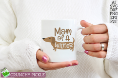 Mom of Wiener Dog Dachshund SVG Product Image 4