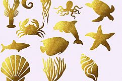 Sea Animals Clipart Product Image 1
