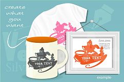 Spooky Ghost and Pot - A Halloween Design for Crafters Product Image 4