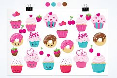 Cupcakes graphics and illustrations Product Image 2