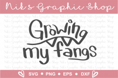 Vampire Svg, Halloween Svg, Kids Funny Svg, Fangs Svg Product Image 2