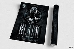 Black Party Flyer Template V3 Product Image 4