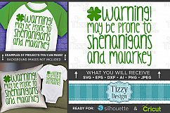 Shenanigans and Malarkey SVG - Kids St. Patricks Day - 1074 Product Image 1