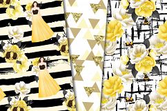 Queen bee digital paper Product Image 3