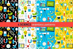 Science Flat Seamless Patterns Product Image 1