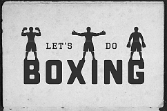 15 Vintage boxing emblems Product Image 8