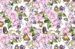 14 Hand drawn watercolor patterns Product Image 7