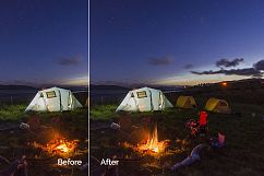 +15 Bonfire Photo Overlays Product Image 6