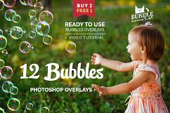 12 Soap Bubbles Photo Overlays Product Image 1