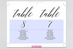 Seating Chart Template PCC_2 Product Image 9