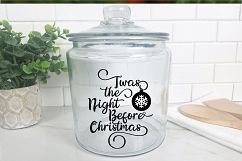 Christmas SVG Cut File - The Night Before Christmas SVG DXF Product Image 9