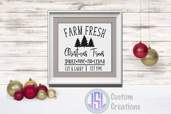 Farm Fresh Christmas Trees | SVG DXF EPS PNG Digital File Product Image 2