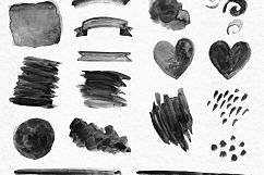 New Watercolor Textures and Graphics Bundle Product Image 15