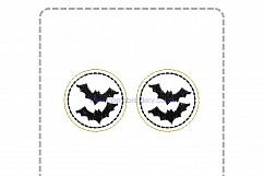 Halloween Bats ITH Feltie Embroidery Design Product Image 5