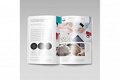 Mini Business Plan A4 Portrait Template Product Image 2