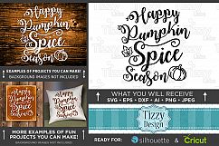 Happy Pumpkin Spice Season - Thanksgiving Svg - 6012 Product Image 1