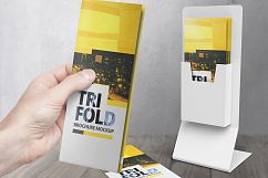 HIGH RES TRI FOLD BROCHURE MOCKUPS Product Image 1