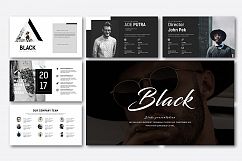 Black Creative Presentation Product Image 1