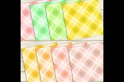 16 Seamless Gingham Pattern Digital Papers 12 x 12 inch Product Image 3