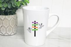 Monsters Zombies and Ghosts, Oh My SVG Cut File - Halloween Product Image 5