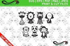 Set of 7 Cute Animals  Product Image 1